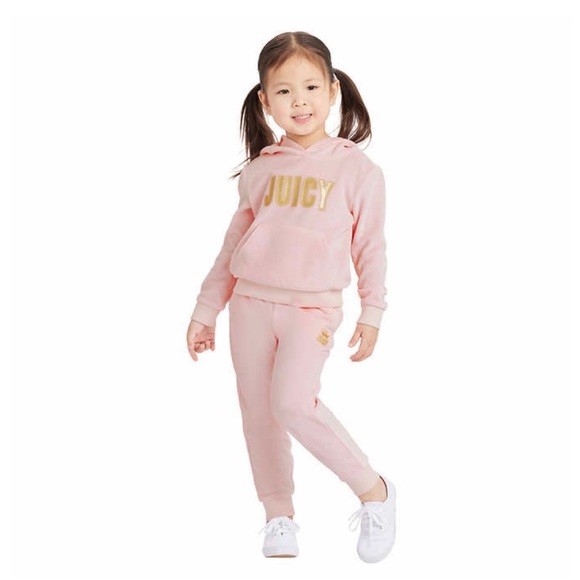 Juicy Couture Kids' 2-piece Velour Set - Picture 3 of 5